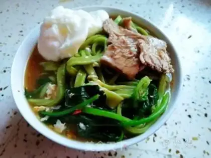 Make Handy spinach noodles step 9