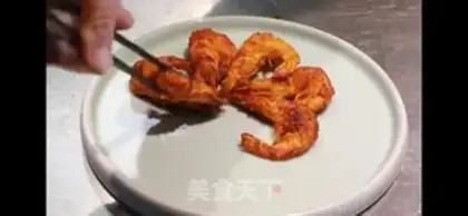 Make Spicy dry shrimp step 6