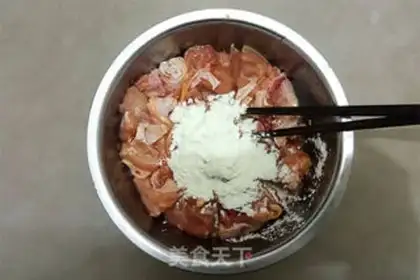 Make Mid-left chicken step 4