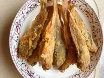 Make Dried and fried yellowfish step 3