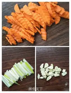 Make Dutch bean carrots step 2