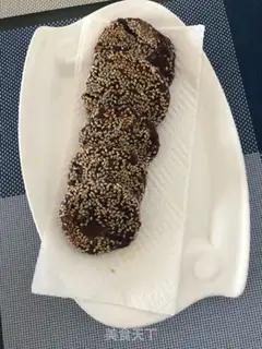 Make Potato sesame cake step 7