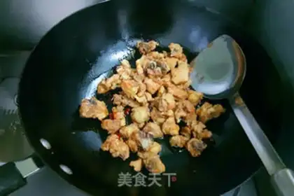 Make Mid-left chicken step 10
