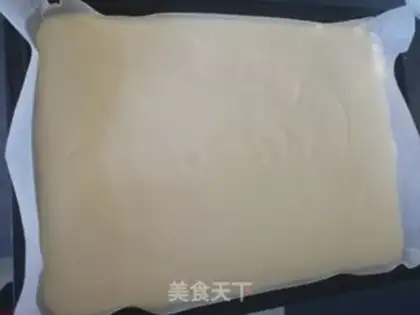 Make Tiger cake roll step 11