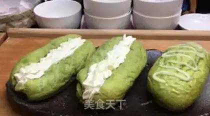 Make Super soft cream bread step 21