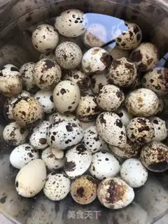 Make Five quail eggs step 0