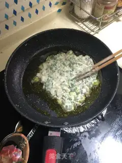 Make Pillin sausage pancake step 2