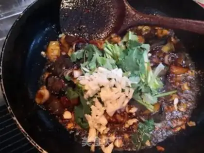 Make Bones soup and mushrooms step 6