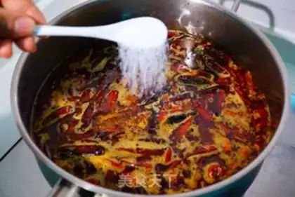 Make Spicy duck palm step 6