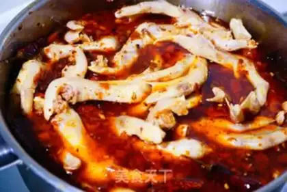 Make Spicy duck palm step 7