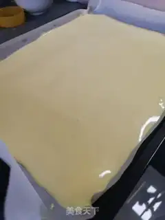 Make Tiger cake roll step 20