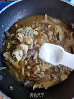 Make Bones soup and mushrooms step 11