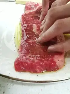 Make Fried cold steak step 2