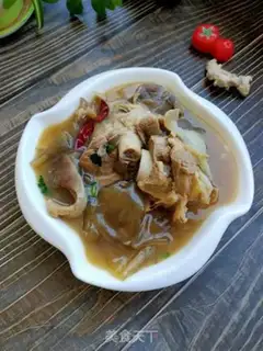 Make Bones soup and mushrooms step 13