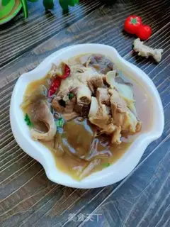 Make Bones soup and mushrooms step 14