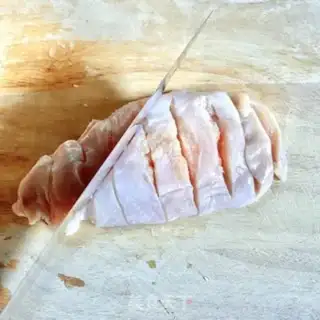 Make Honey chicken chest step 1