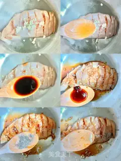 Make Honey chicken chest step 2
