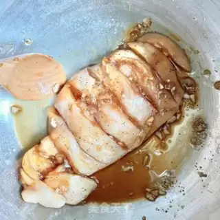 Make Honey chicken chest step 3