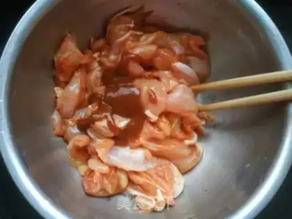 Make Chicken string step 4
