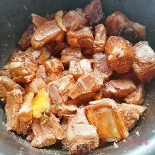 Make Unoiled sugar veal ribs step 4
