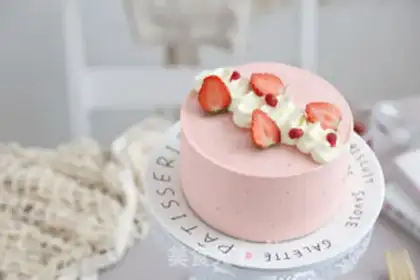 Make Strawberry Moose step 13