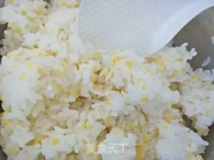 Make Egg fried rice step 2