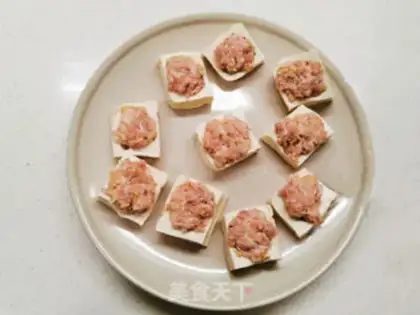 Make Fried tofu step 1