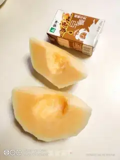 Make Milk melon juice step 0