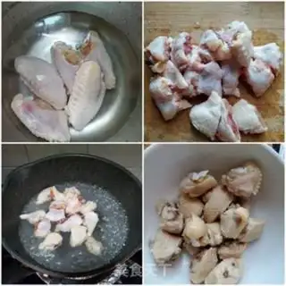 Make Frozen chicken wings of mushroom soy sauce step 0