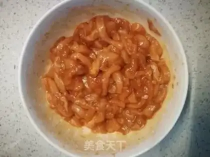 Make Chicken onions step 1
