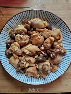 Make Frozen chicken wings of mushroom soy sauce step 5