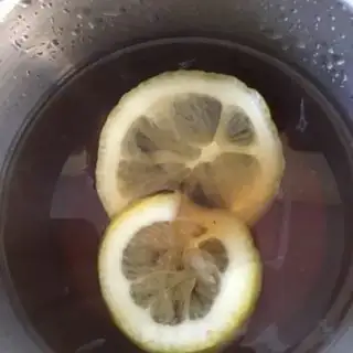 Make Lemon tea step 5