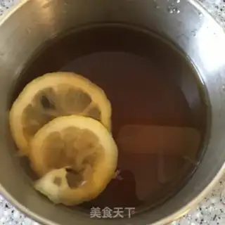 Make Lemon tea step 6