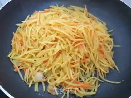 Make Potato burrito step 17