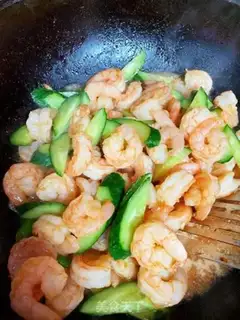 Make Shrimp cucumber step 4