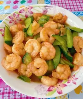 Make Shrimp cucumber step 5