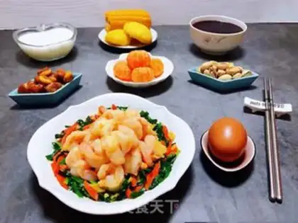 Make Cream carrot and shrimp step 14