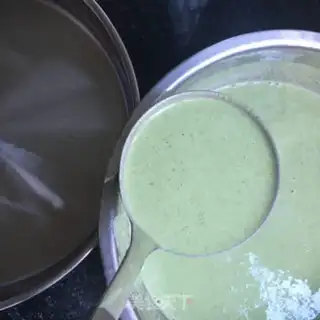 Make The spinach juice is cold step 7