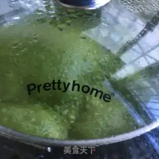Make The spinach juice is cold step 8