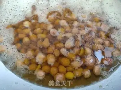 Make Frozen peanut rice step 4