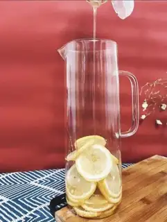 Make Homemade honey lemonade step 4