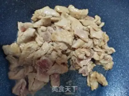 Make Pepper meat step 1