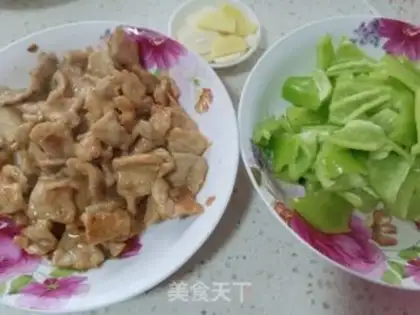 Make Pepper meat step 2
