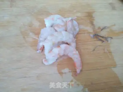 Make Shrimp spa step 1