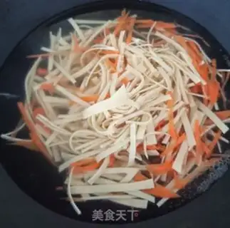 Make Spicy bean skin step 2
