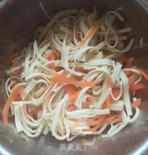 Make Spicy bean skin step 3