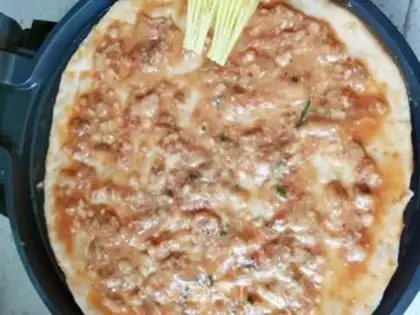 Make Pizza pan step 5