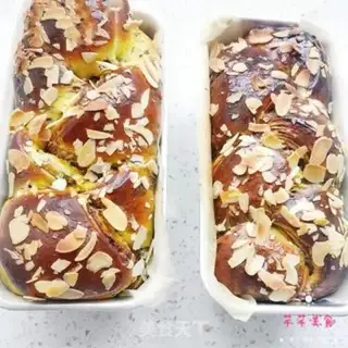 Make Chocolate marble platinum toast. Package step 26