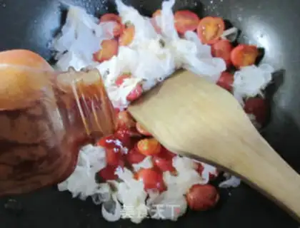 Make Holy fruit, white wood step 3