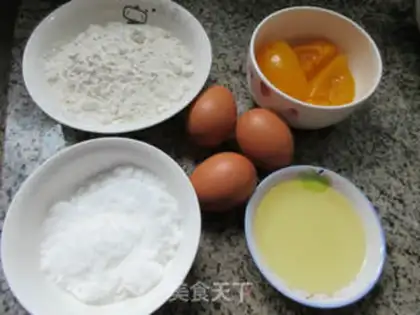 Make Peaches cake step 0